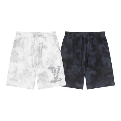 Louis Vuitton Track Shorts W709 Black/White 01