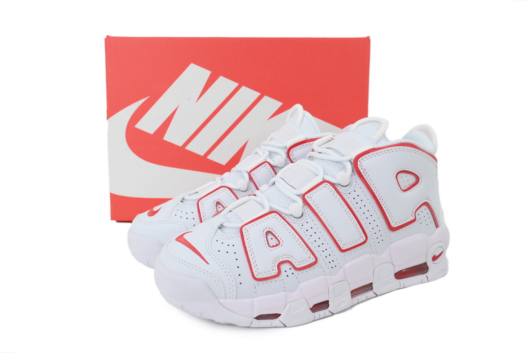 Nike Air More Uptempo Low 'White Red' 921948-102