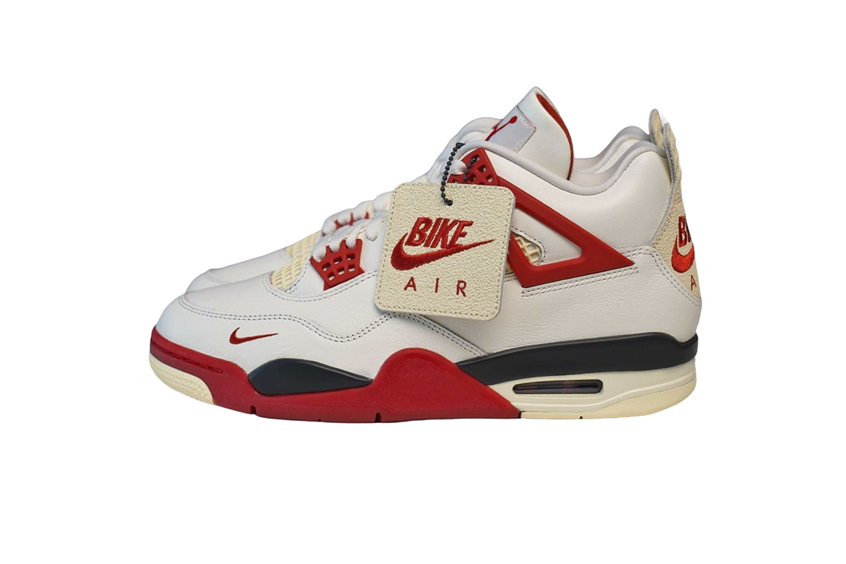 Pre-order Nigel Sylvester x Air Jordan 4 "Brick After Brick" Sail/Cinnabar-Black IQ8055-100