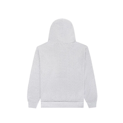 Sp5der Worldwide AOP Webstone Hoodie With Rhinestones Grayish-White 02