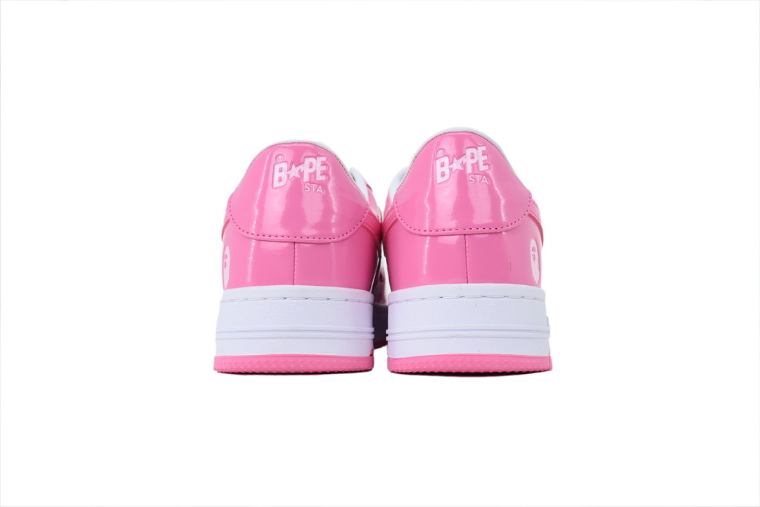 A Bathing Ape Bape SK8 Sta Peach Red/ White OXZ-SHMX30-491P