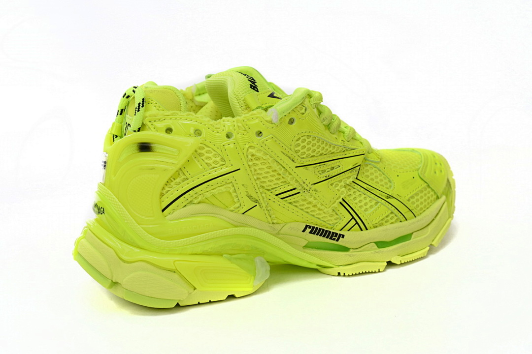 Balenciaga Runner Sneaker Fluorescent Green 677402 W3RB4 7510