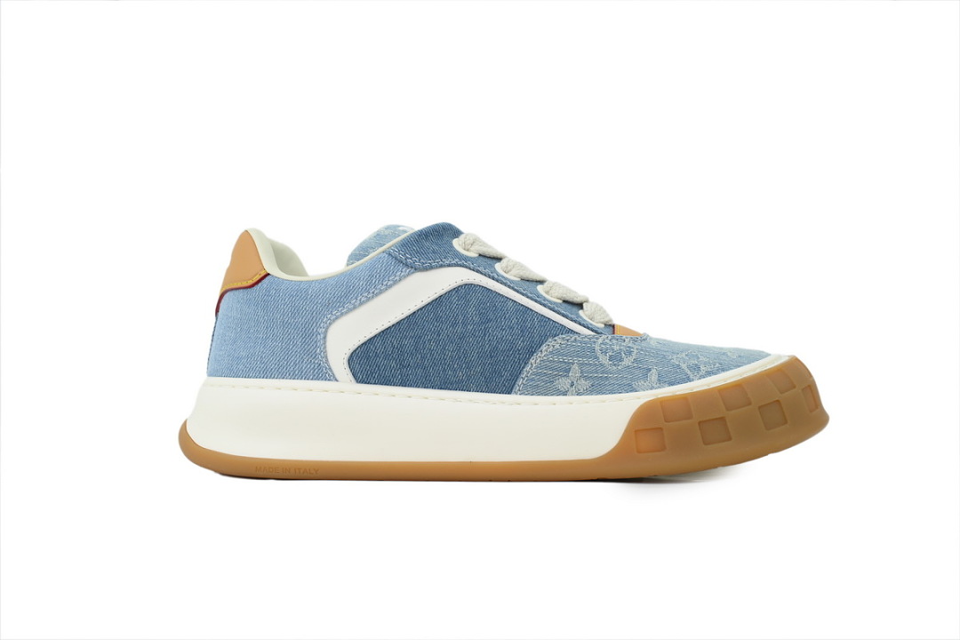 Louis Vuitton LV Tilted Sneaker Blue Cowboy