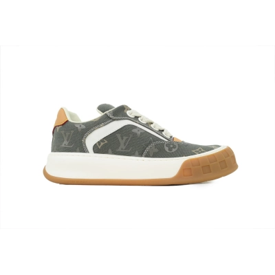 Louis Vuitton LV Tilted Sneaker Green Print 02