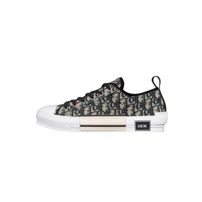 Dior B23 League Low-Top Sneaker Beige and Black Dior Oblique Jacquard 3SN249ZSA_H961 01
