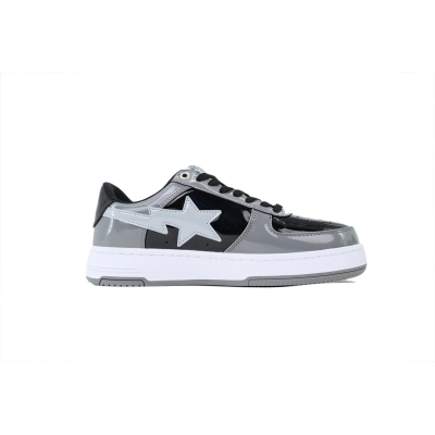 Bathing Ape Bape Sta Carbon Ash Black And White OXZ-SHM19-13030 02
