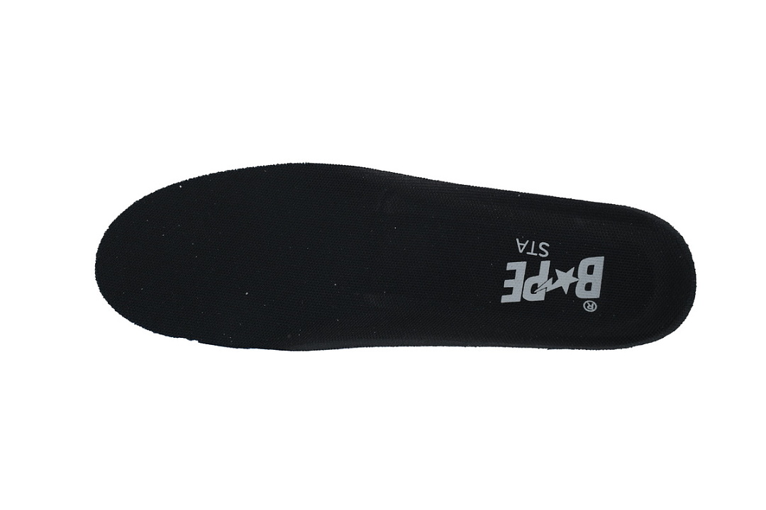 Bathing Ape Bape Sta Carbon Ash Black And White OXZ-SHM19-13030