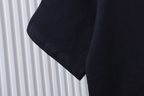Balenciaga Chest Badge Embroidered T-Shirt Black