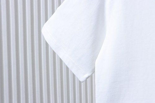 Balenciaga Chest Badge Embroidered T-Shirt White