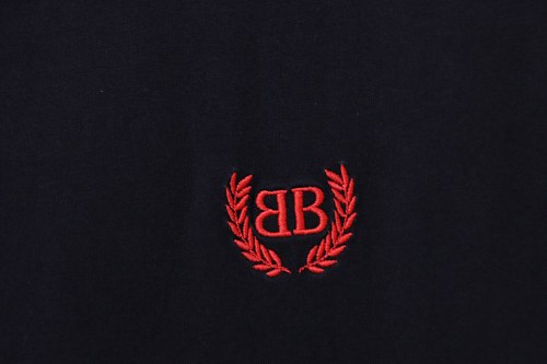 Balenciaga Wheat Ear & Grain Agency Small Embroidery T-Shirt Black