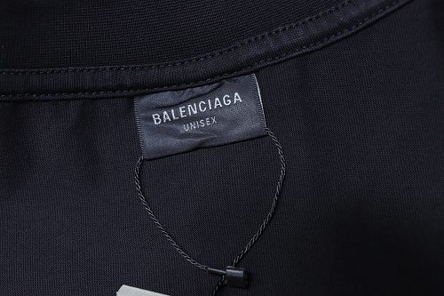 Balenciaga Wheat Ear & Grain Agency Small Embroidery T-Shirt Black