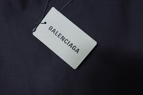 Balenciaga Wheat Ear & Grain Agency Small Embroidery T-Shirt Black