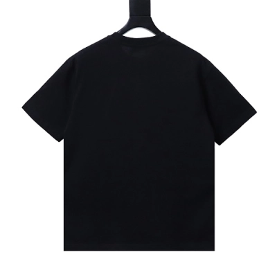 Loewe Four-leaf Clover Print T-Shirt Black 02