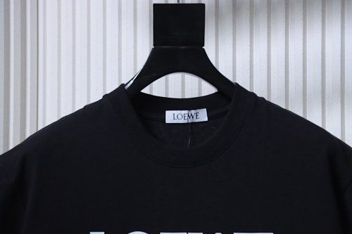 Loewe Four-leaf Clover Print T-Shirt Black