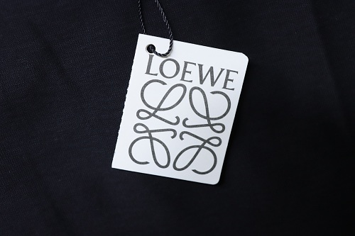 Loewe Four-leaf Clover Print T-Shirt Black