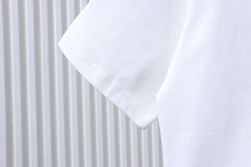 Loewe Four-leaf Clover Print T-Shirt White