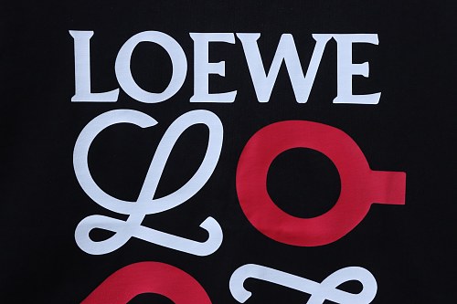 Loewe X ON Collaborative Graphic T-Shirt Black
