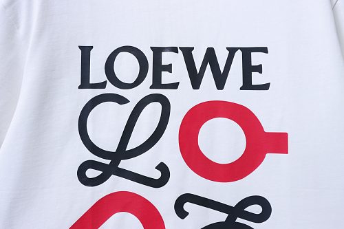 Loewe X ON Collaborative Graphic T-Shirt White