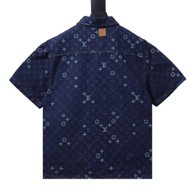 Louis Vuitton All-Over Jacquard Short-Sleeved Shirt 02
