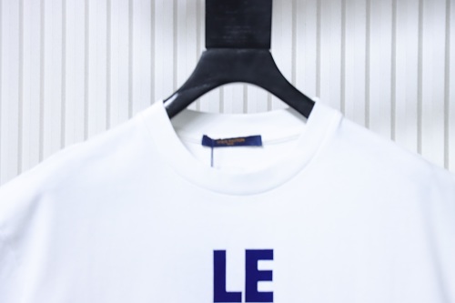 Louis Vuitton Earth Flocking Print T-Shirt White