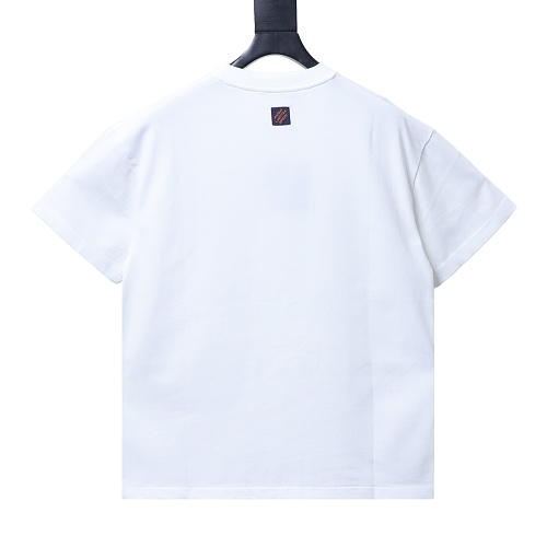 Louis Vuitton Earth Flocking Print T-Shirt White