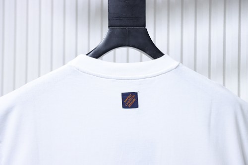 Louis Vuitton Earth Flocking Print T-Shirt White