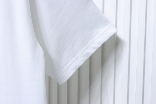 Prada Genuine Leather Black Pocket T-shirt White
