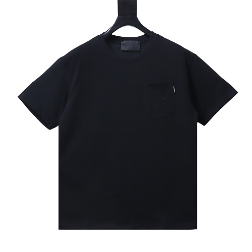 Prada Label Pocket T-shirt Black