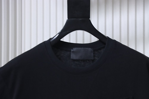 Prada Label Pocket T-shirt Black