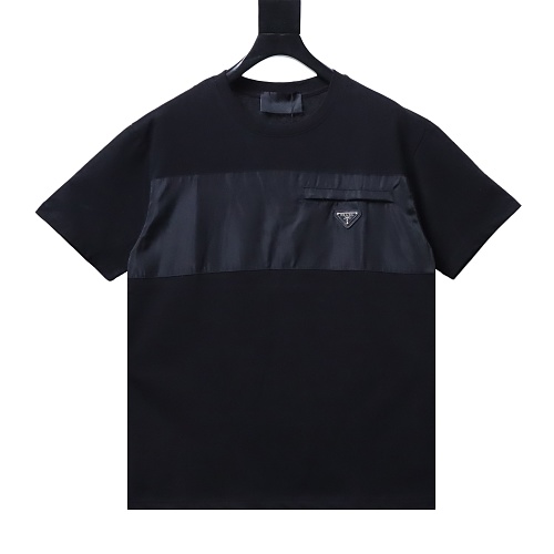 Prada Patch Pocket T-shirt Black