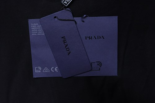 Prada Patch Pocket T-shirt Black