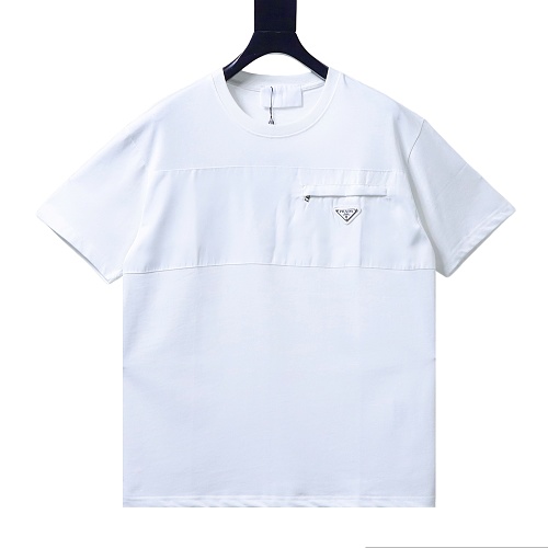 Prada Patch Pocket T-shirt White
