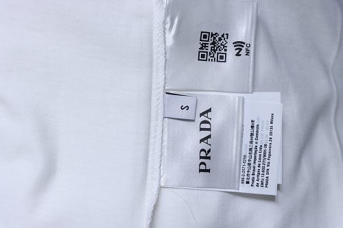 Prada Patch Pocket T-shirt White