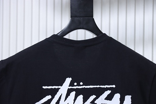 Stussy 8-Ball Billiards Graphic T-Shirt Black
