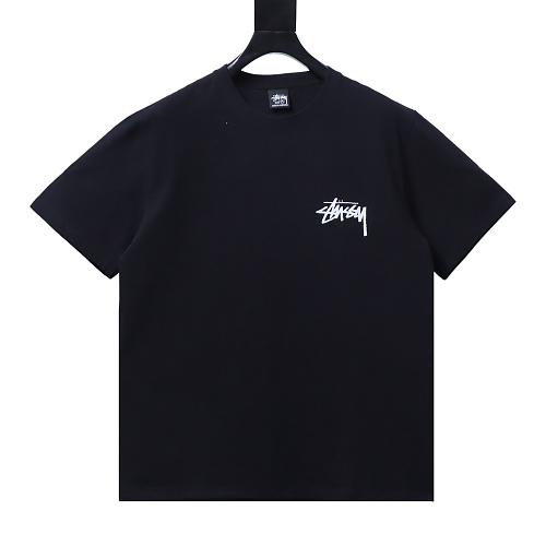 Stussy Dice Print T-Shirt Black