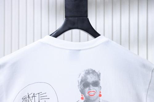 Stussy Marilyn Monroe Print T-Shirt White