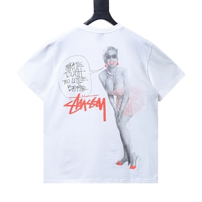 Stussy Marilyn Monroe Print T-Shirt White 01