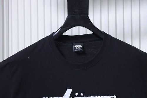 Stussy World Tour Graphic T-Shirt Black
