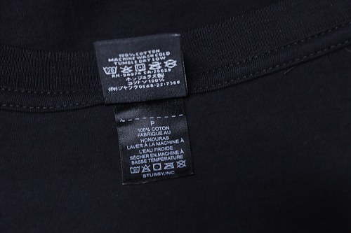 Stussy World Tour Graphic T-Shirt Black