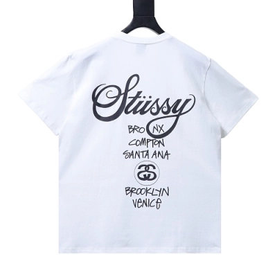 Stussy World Tour Graphic T-Shirt White 02