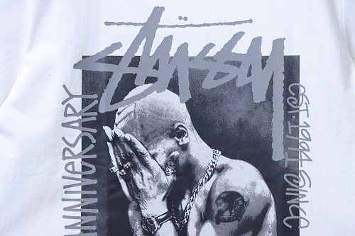 Stussy x Metalheadz Collaborative Character Print T-Shirt White