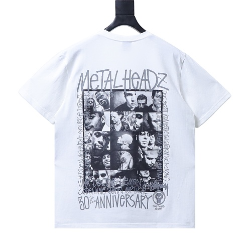 Stussy x Metalheadz Collaborative Character Print T-Shirt White