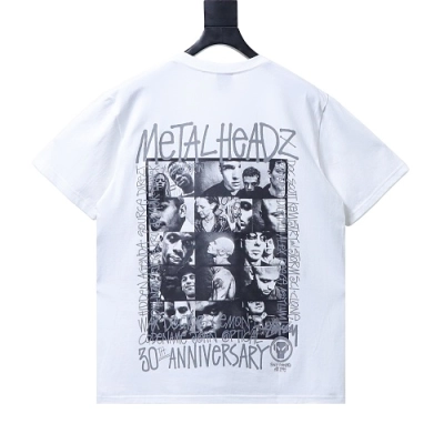 Stussy x Metalheadz Collaborative Character Print T-Shirt White 02