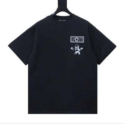 Chrome Hearts Nine-Panel Skull Print T-shirt Black 02