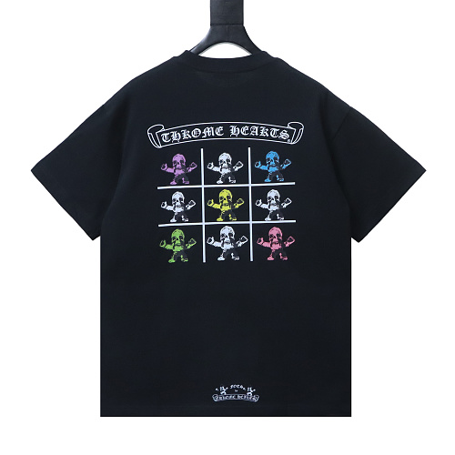Chrome Hearts Nine-Panel Skull Print T-shirt Black