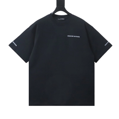 Chrome Hearts Sanskrit Script Print T-shirt Black 01