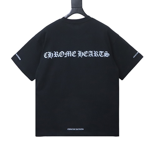 Chrome Hearts Sanskrit Script Print T-shirt Black