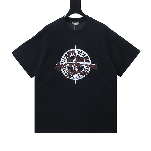 Dior Compass Print T-Shirt Black