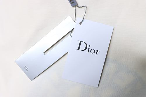 Dior Compass Print T-Shirt Apricot