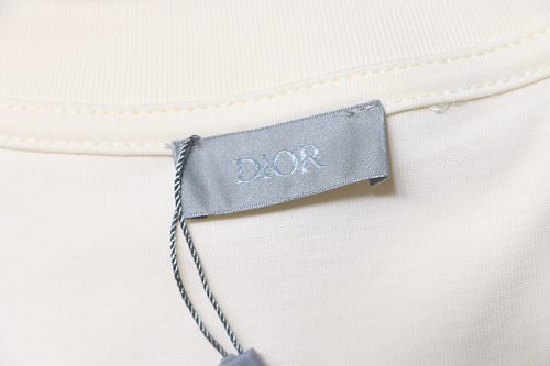 Dior Compass Print T-Shirt Apricot